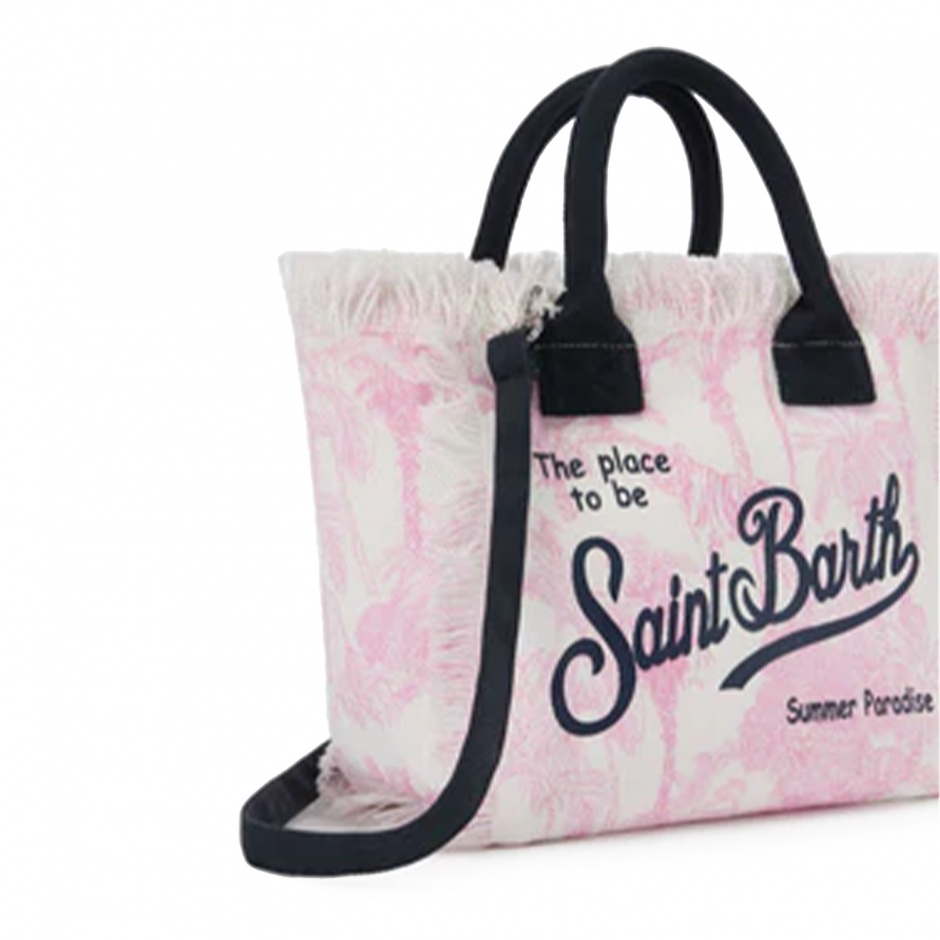 SAINT BARTH Geantă damă Colette cu palmieri - vezi 2