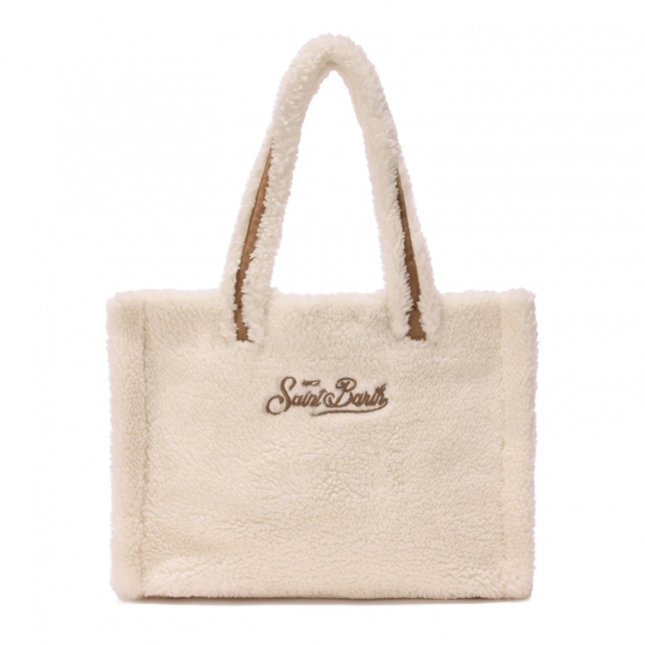 SAINT BARTH Geantă damă albă Colette Teddy - vezi 3 - Pepina.ro SAINT BARTH Geantă damă albă Colette Teddy - vezi 3