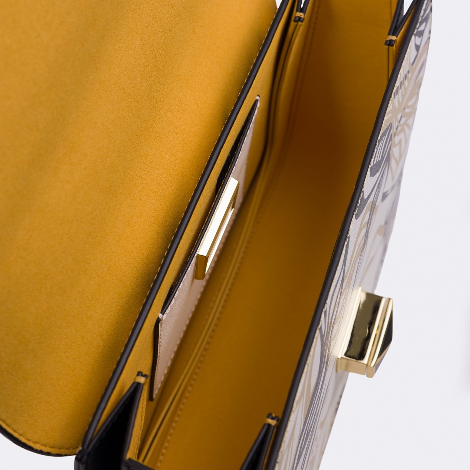 Cromia Geantă damă cu imprimeu IT Leaf - vezi 3