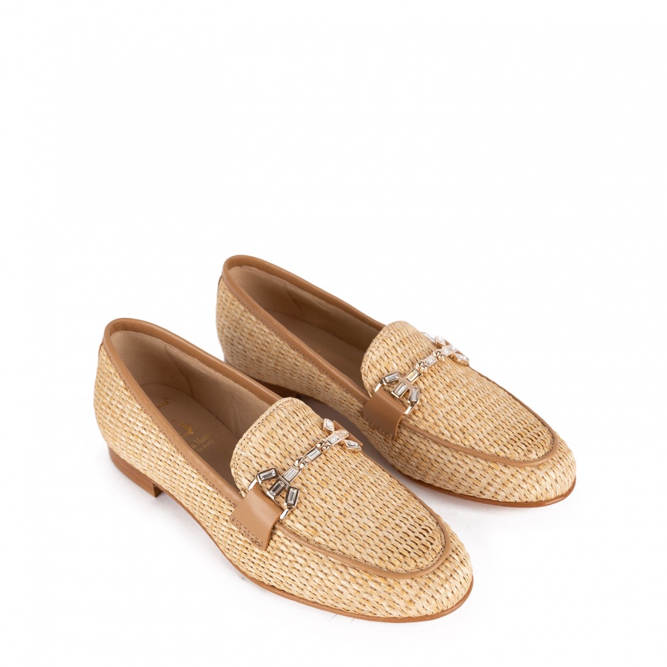 Luca Grossi Mocasini damă bej - vezi 2