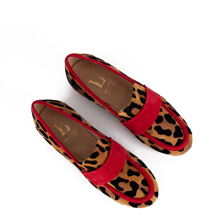 Luca Grossi Mocasini damă leopard - vezi 3 - Pepina.ro Luca Grossi Mocasini damă leopard - vezi 3