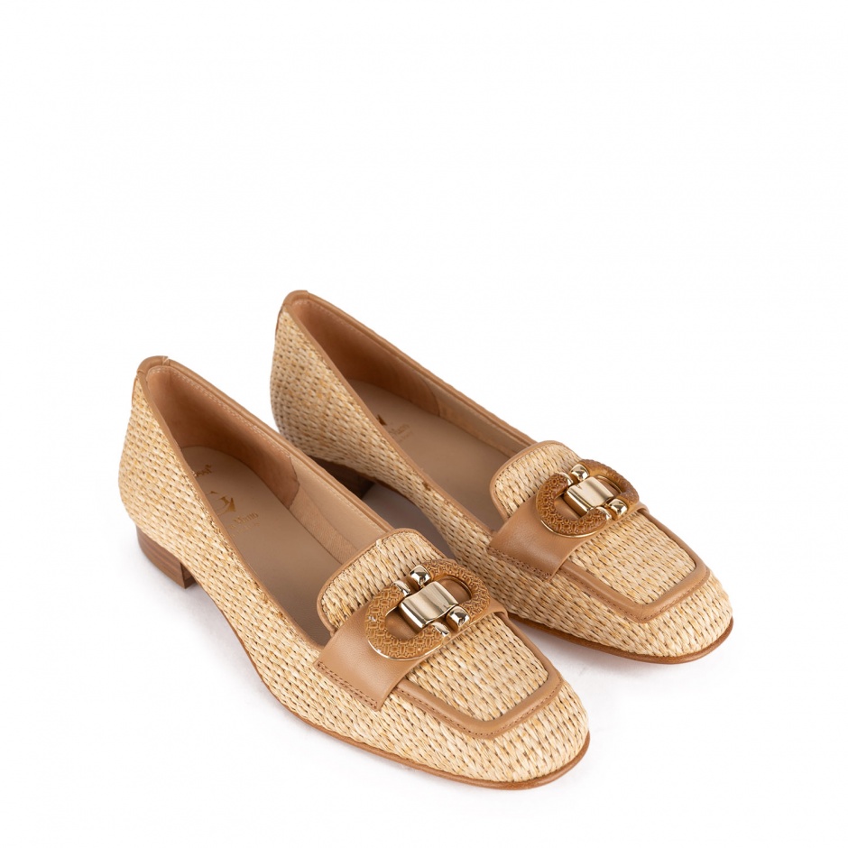 Luca Grossi Mocasini damă bej - vezi 2