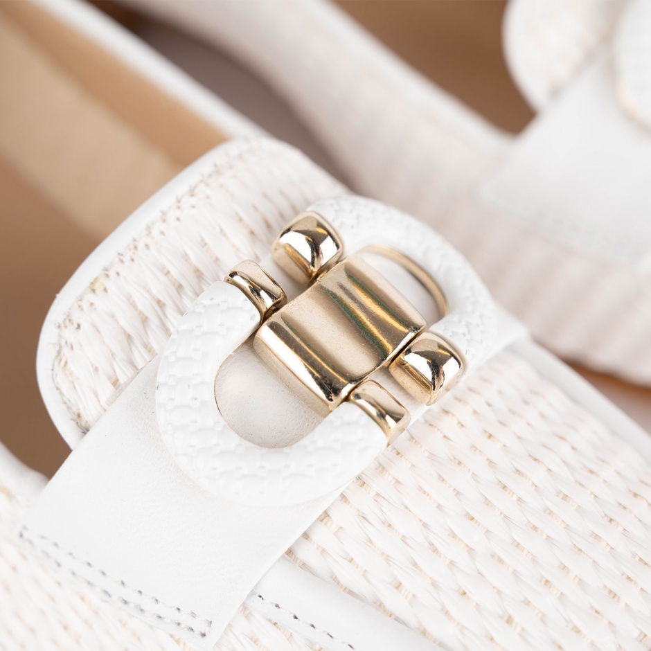 Luca Grossi Mocasini damă albi - vezi 4