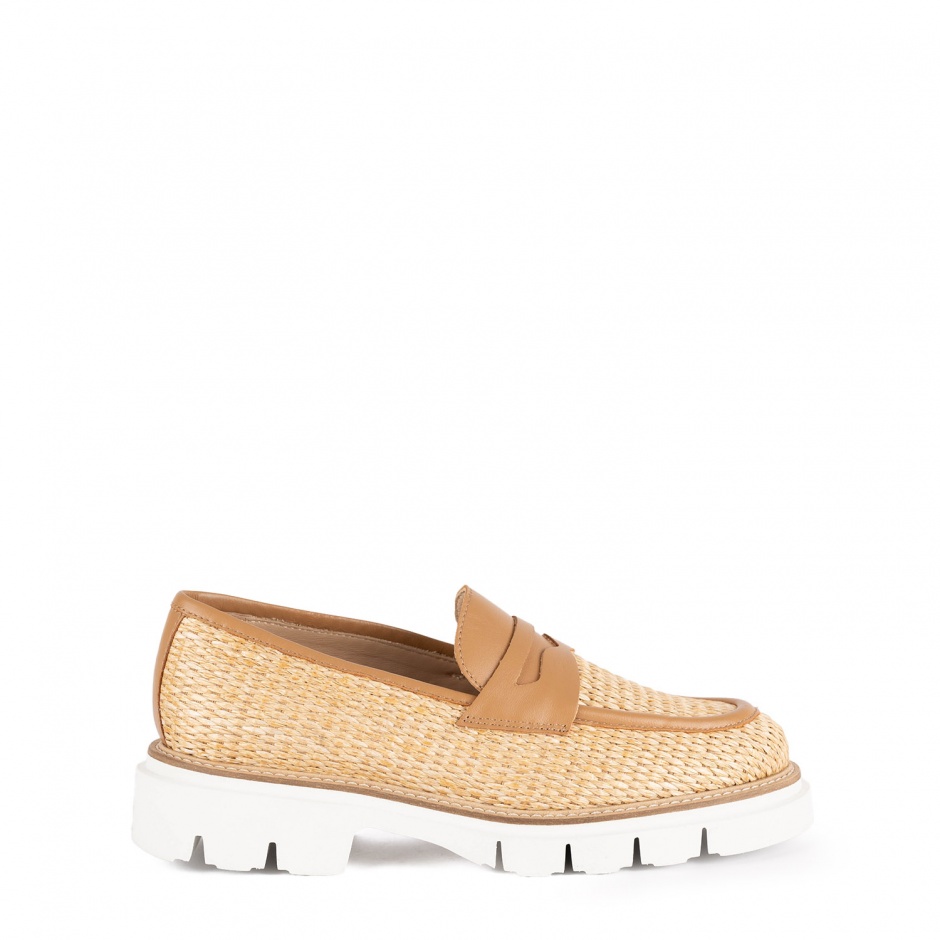 Luca Grossi Mocasini damă bej - vezi 1