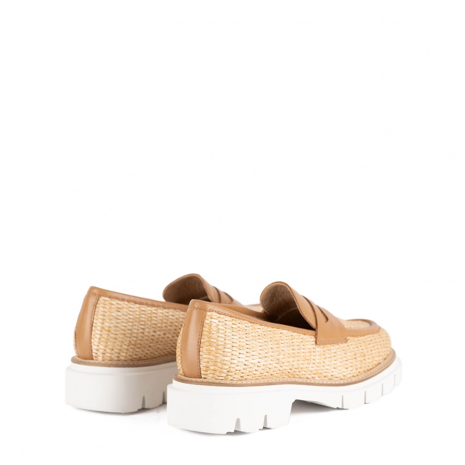 Luca Grossi Mocasini damă bej - vezi 4