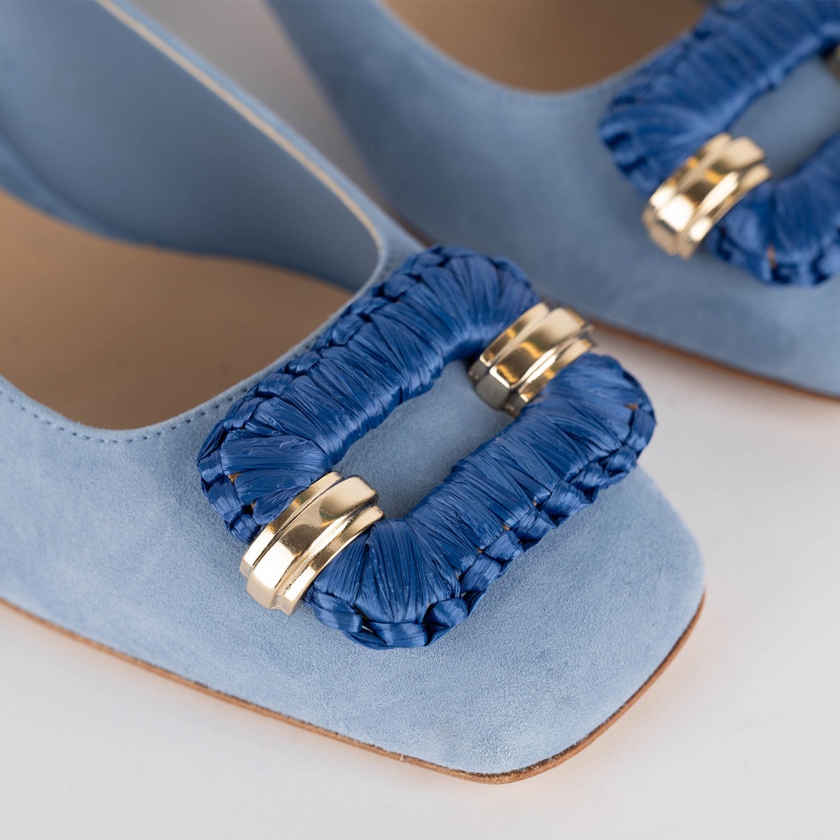 BALDININI Pantofi damă albaştri - vezi 4