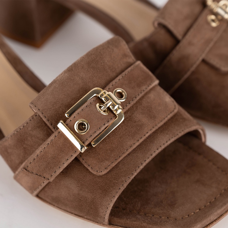 BALDININI Papuci damă maro - vezi 4