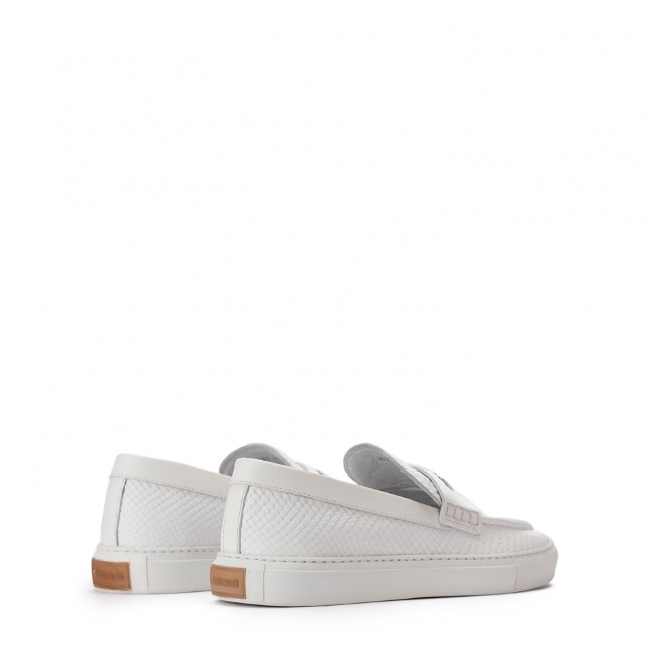 Roberto Cavalli Mocasini albi bărbați - vezi 3