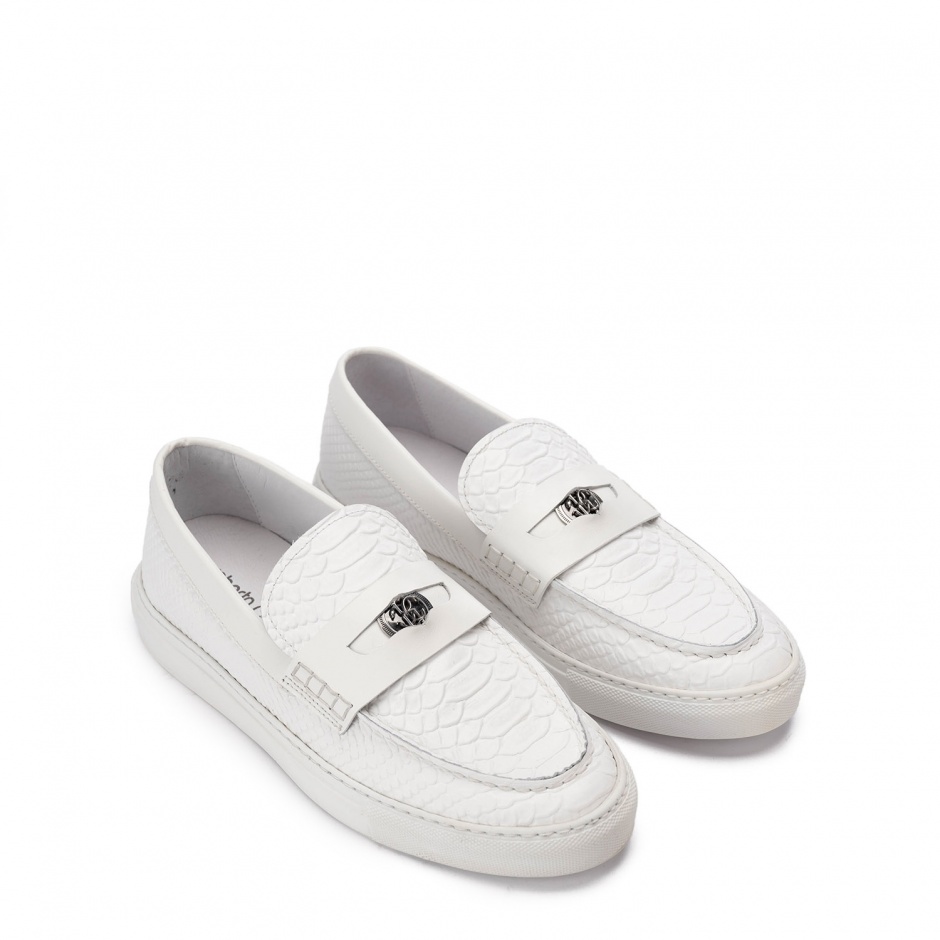 Roberto Cavalli Mocasini albi bărbați - vezi 2