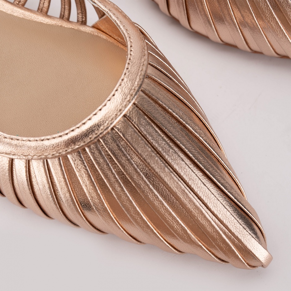 TOSCA BLU Pantofi damă roz-auriu - vezi 3