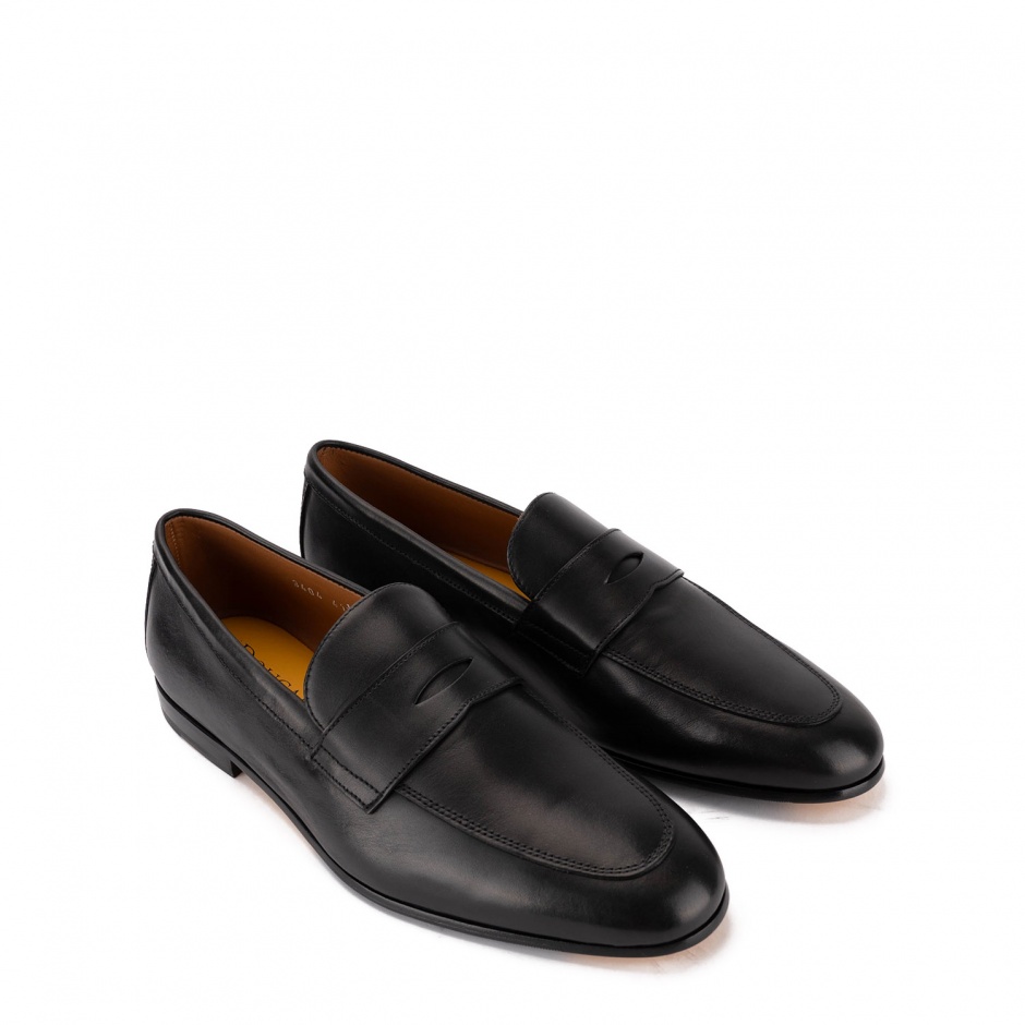 DOUCAL'S Mocasini negri bărbați - vezi 2