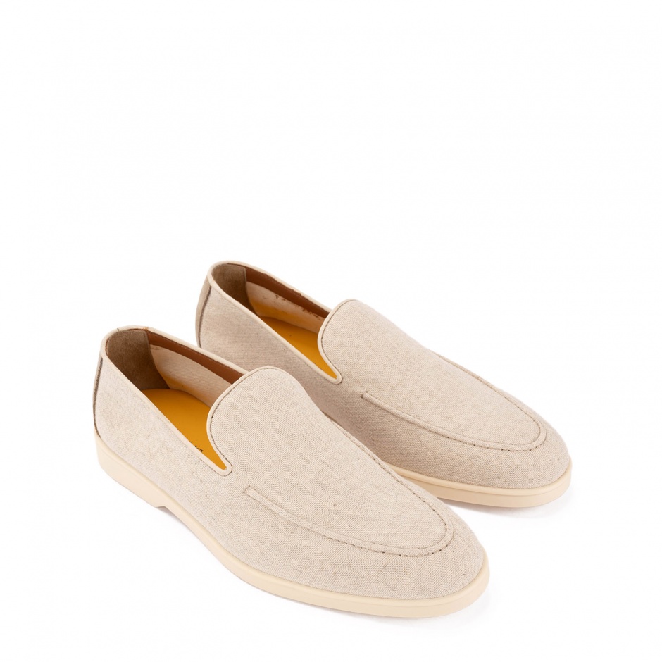 DOUCAL'S Mocasini bărbați gri-bej - vezi 2