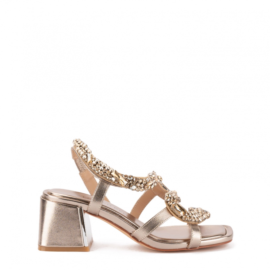 ALMA EN PENA Sandale damă piele aurie - vezi 1