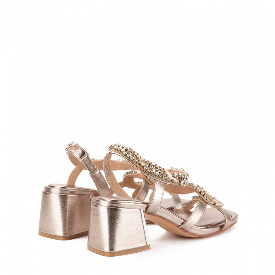 ALMA EN PENA Sandale damă piele aurie - vezi 4