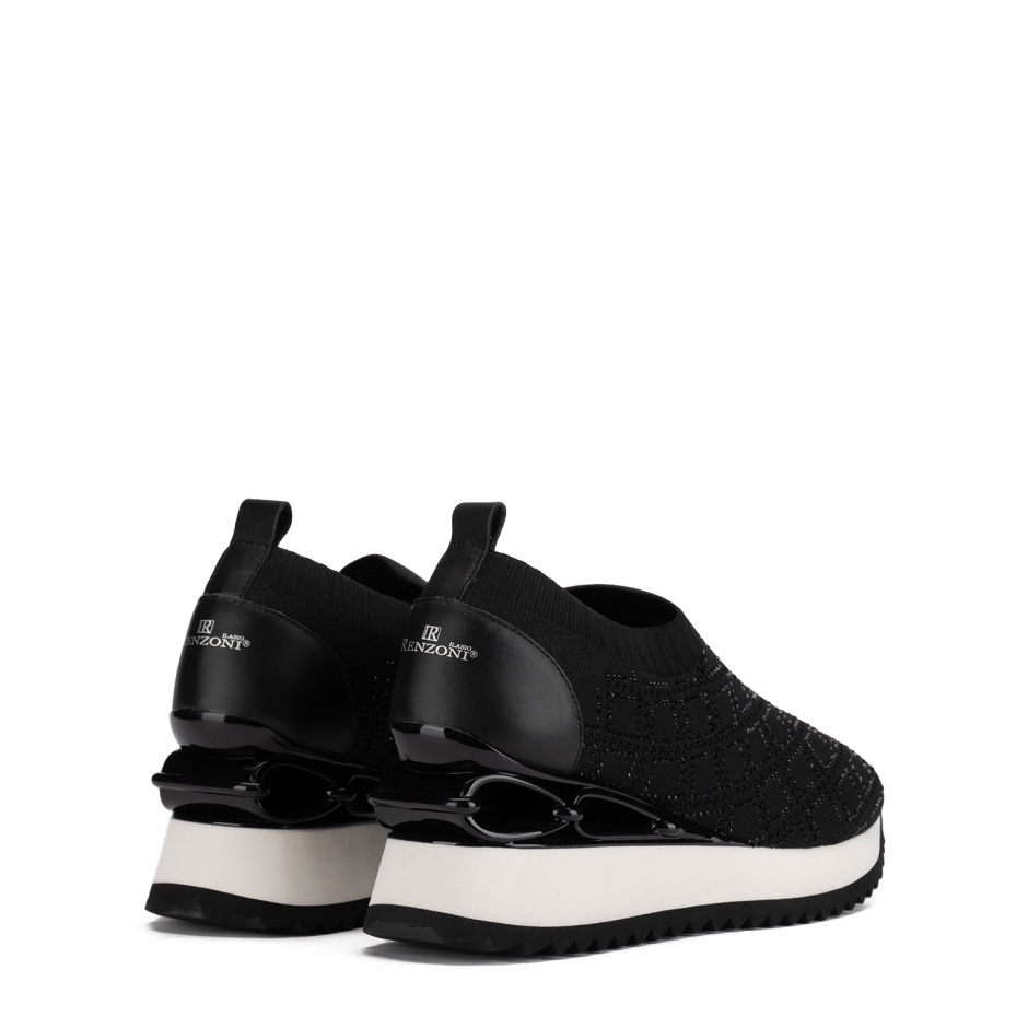 RENZONI Adidași negre damă cu platformă - vezi 4