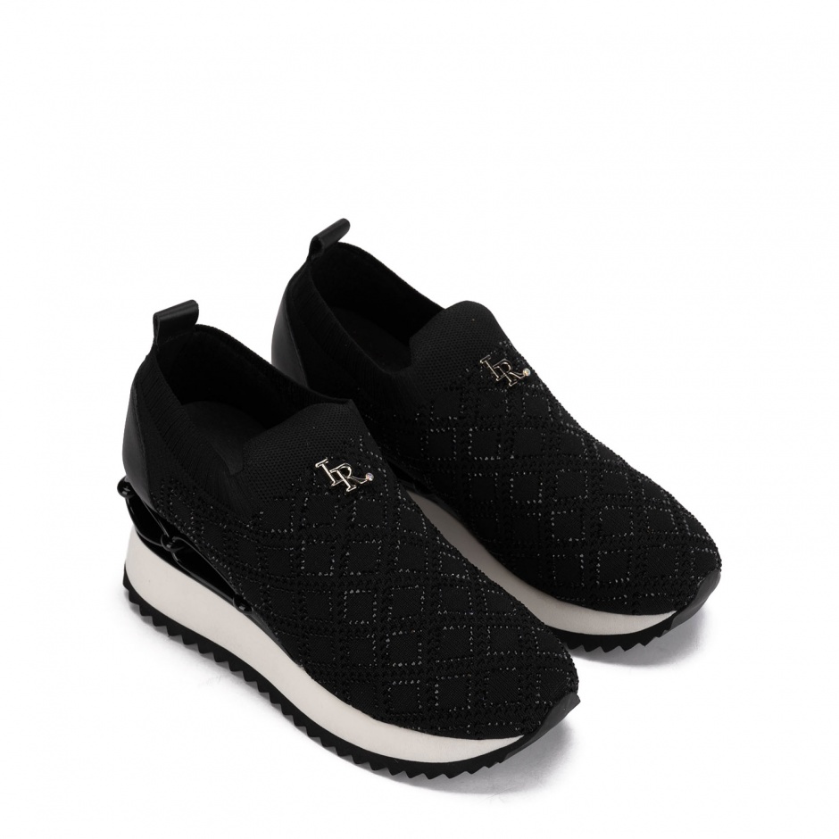 RENZONI Adidași negre damă cu platformă - vezi 2