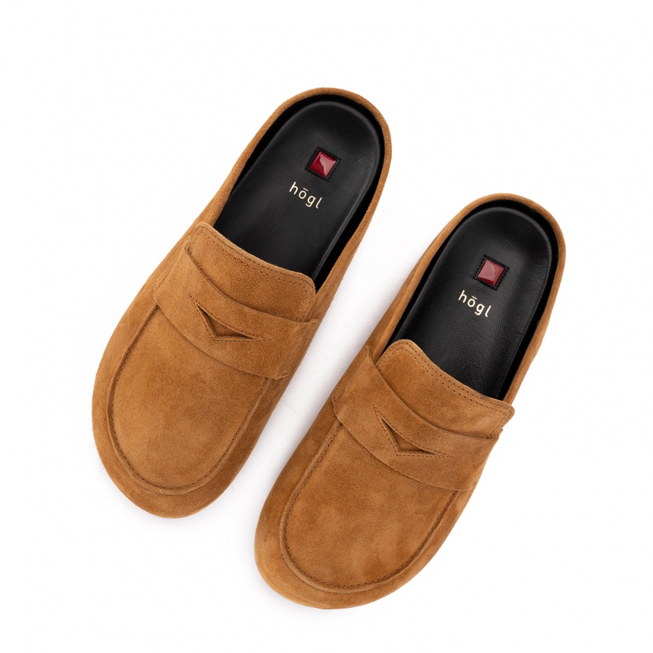 HÖGL Papuci damă maro - vezi 3