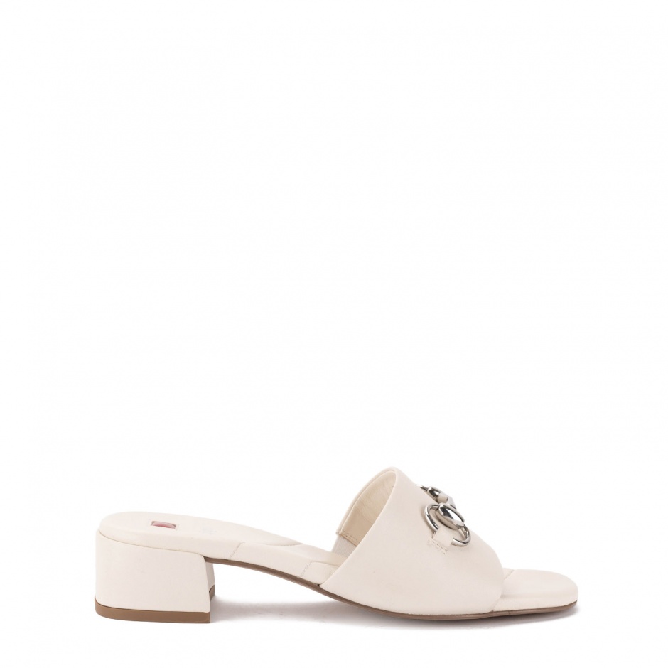 HÖGL Papuci damă bej cu toc - vezi 1