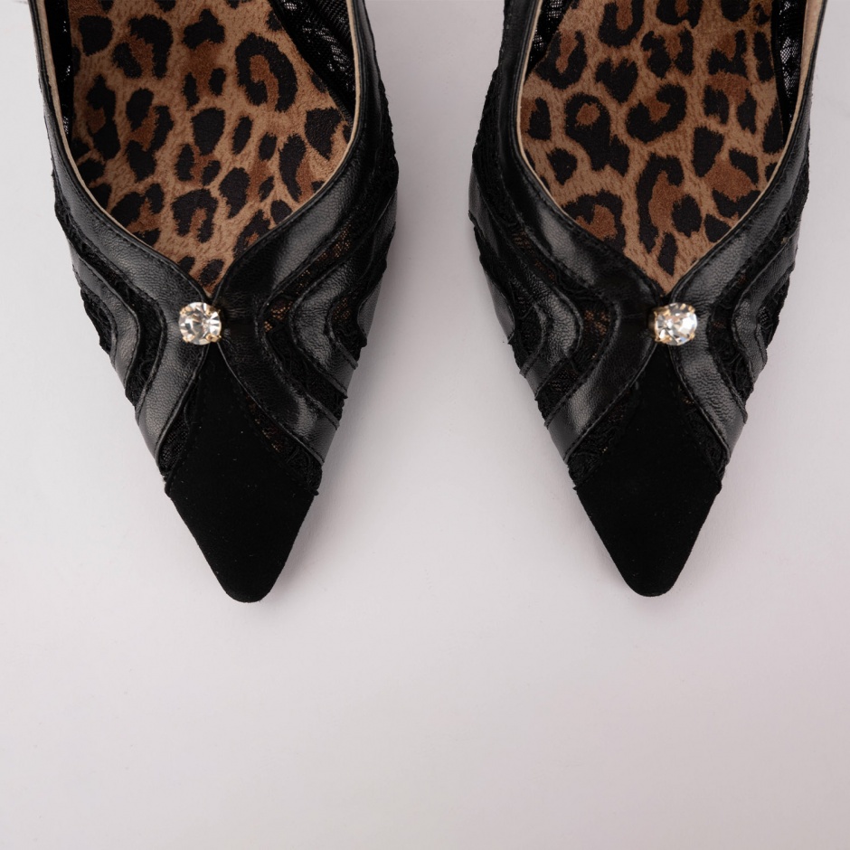 RENZONI Pantofi damă negri - vezi 3