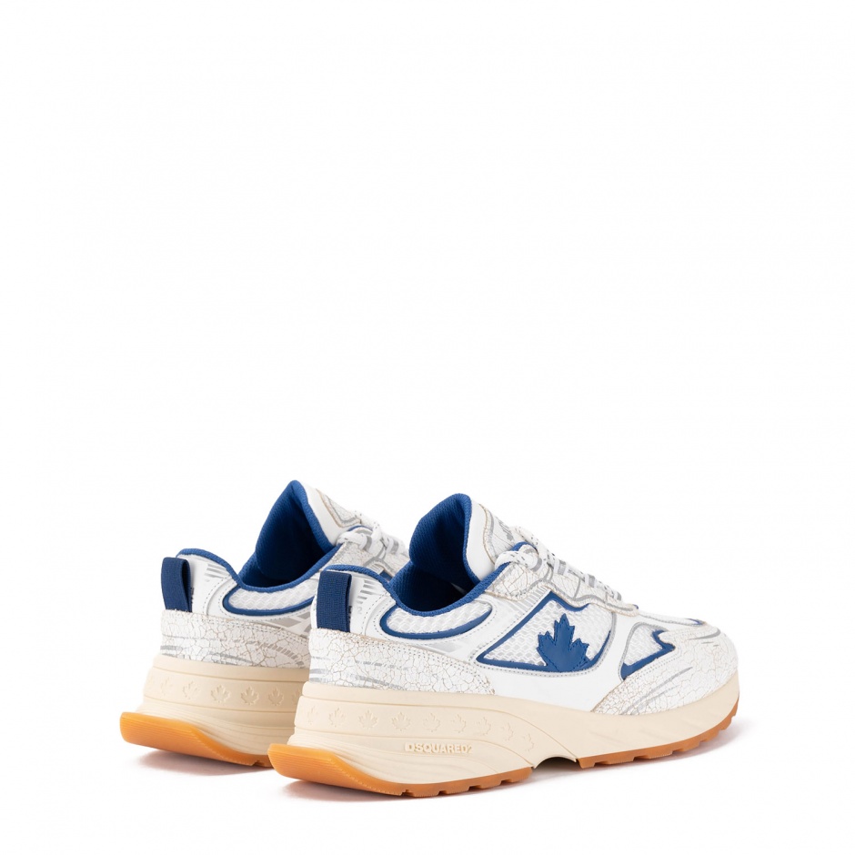 Dsquared2 Sneakers bărbați albi Sprinter - vezi 4 - Pepina.ro Dsquared2 Sneakers bărbați albi Sprinter - vezi 4