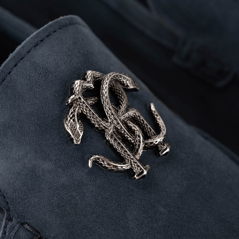 Roberto Cavalli Pantofi bărbați bleumarin - vezi 4