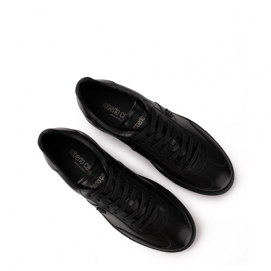 Roberto Cavalli Pantofi eleganți bărbați negri - vezi 3