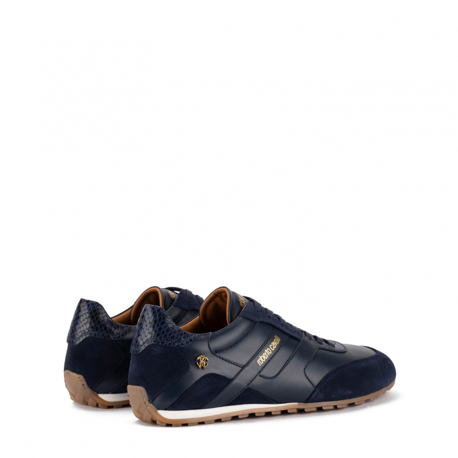 Roberto Cavalli Adidași bărbați bleumarin - vezi 4