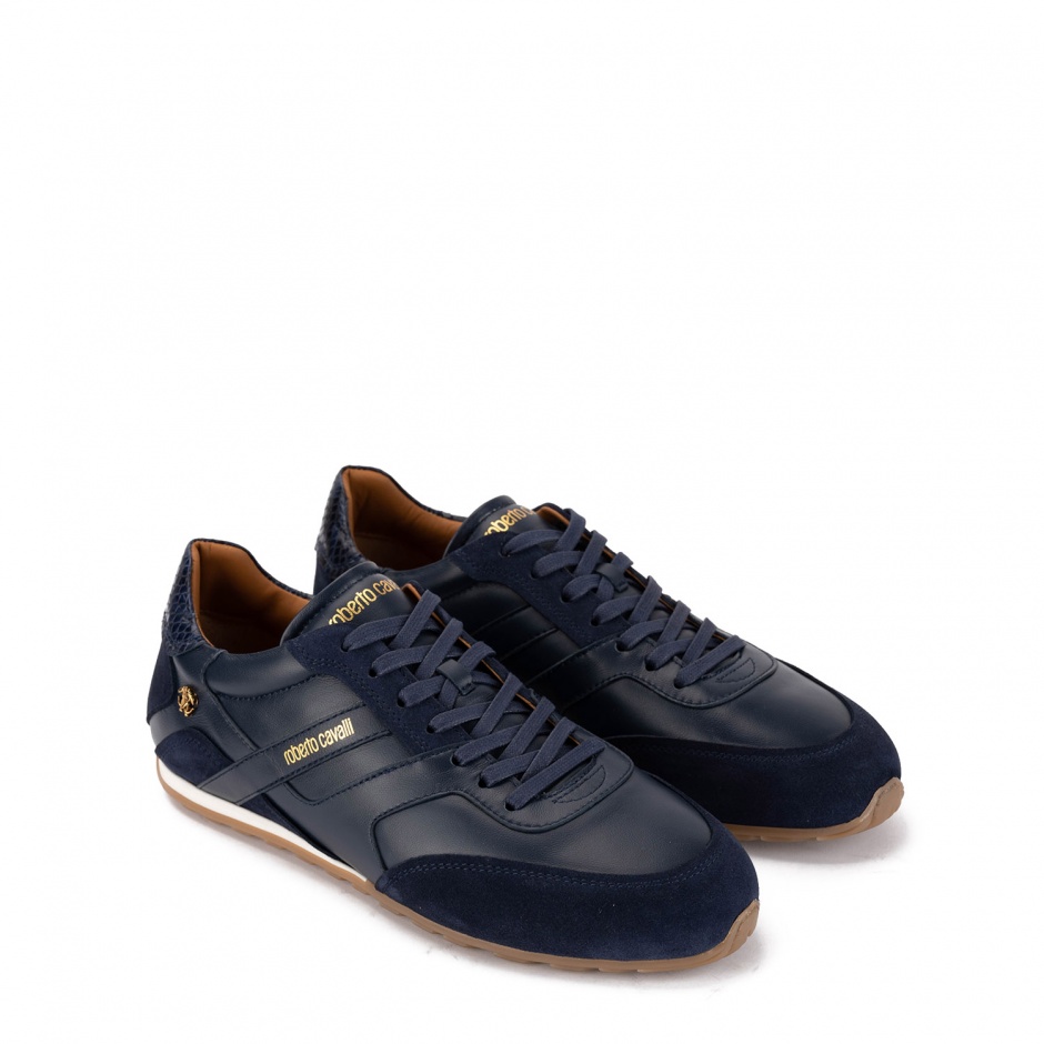 Roberto Cavalli Adidași bărbați bleumarin - vezi 2