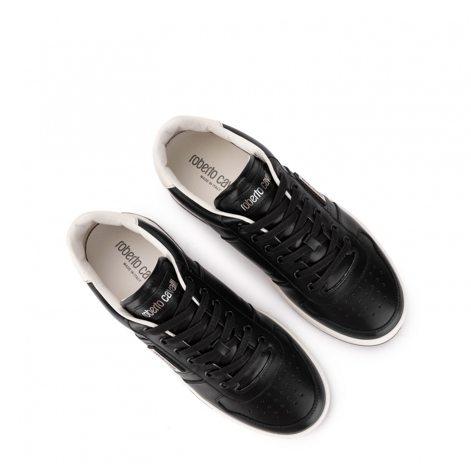 Roberto Cavalli Adidași bărbați negri - vezi 3