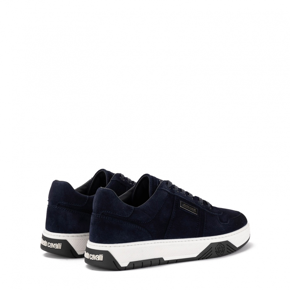 Roberto Cavalli Adidași bărbați bleumarin - vezi 4