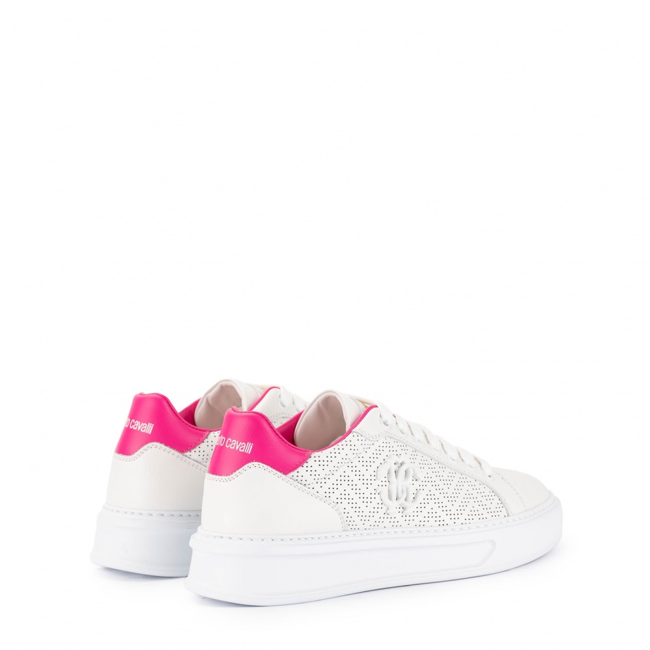 Roberto Cavalli Sneakers damă albi - vezi 4