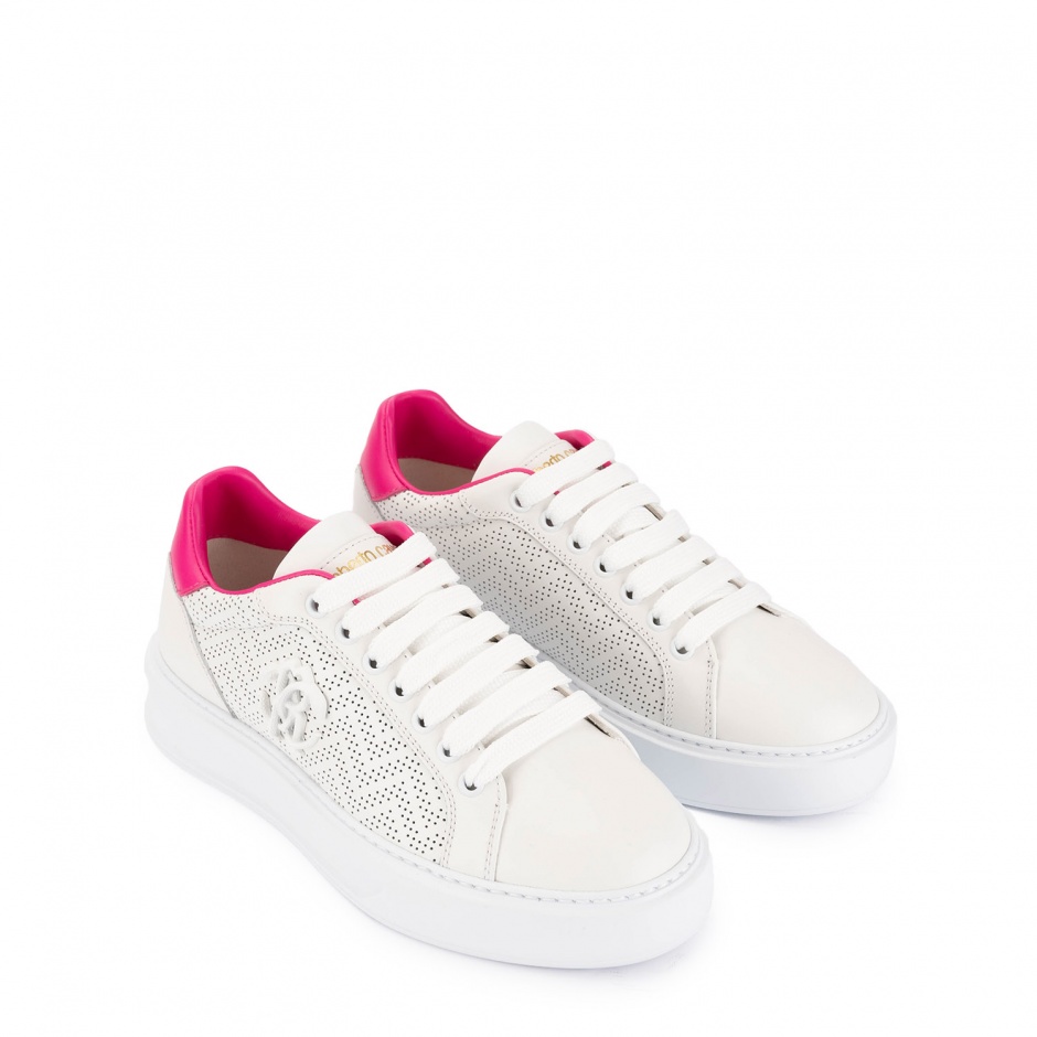 Roberto Cavalli Sneakers damă albi - vezi 2