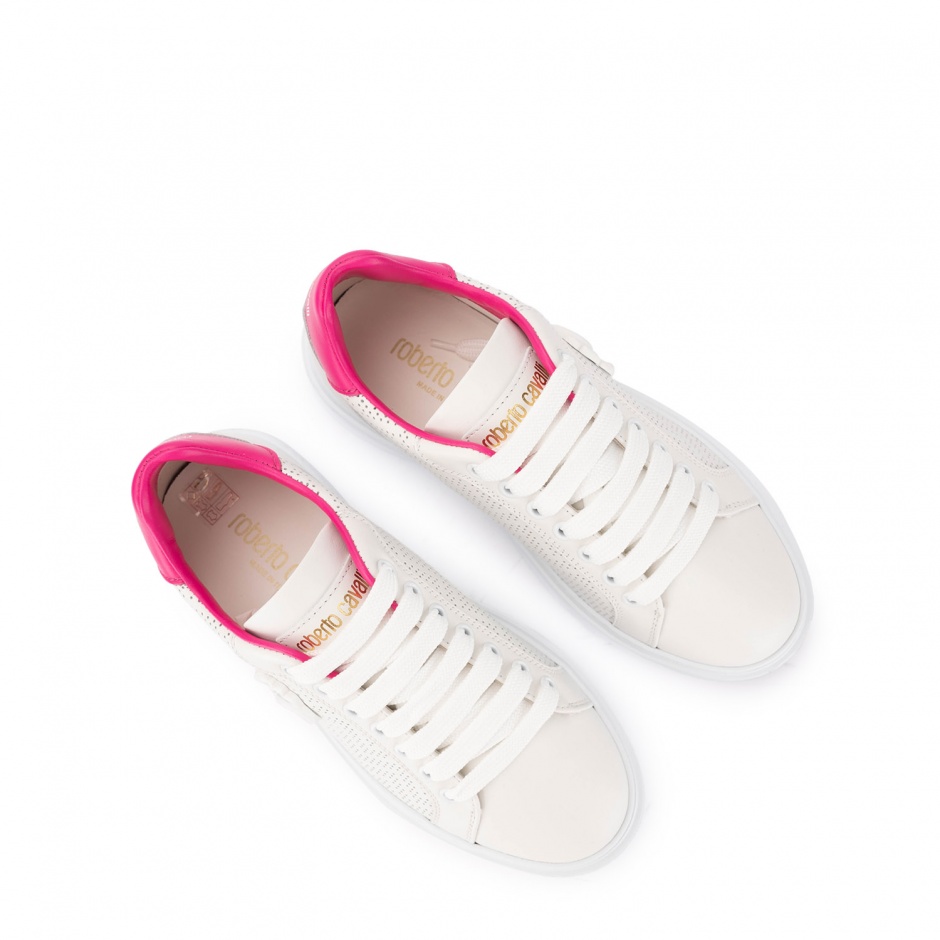 Roberto Cavalli Sneakers damă albi - vezi 3