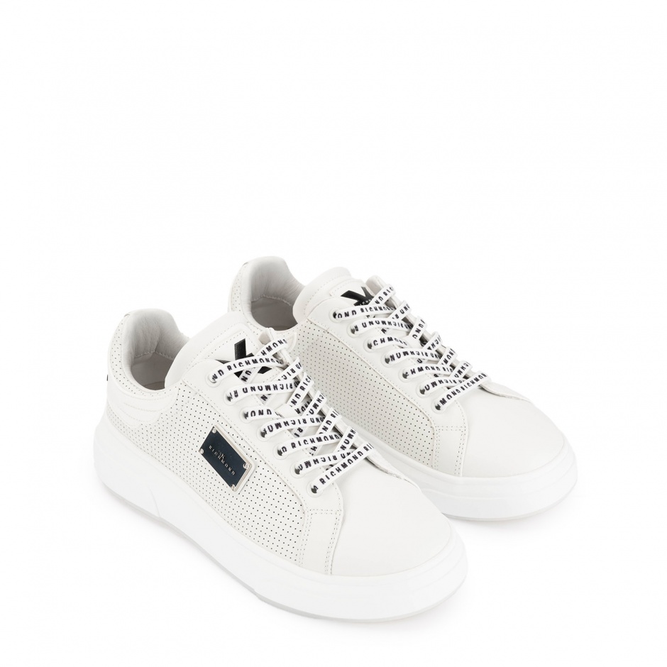John Richmond Sneakers bărbați albi - vezi 2 - Pepina.ro John Richmond Sneakers bărbați albi - vezi 2