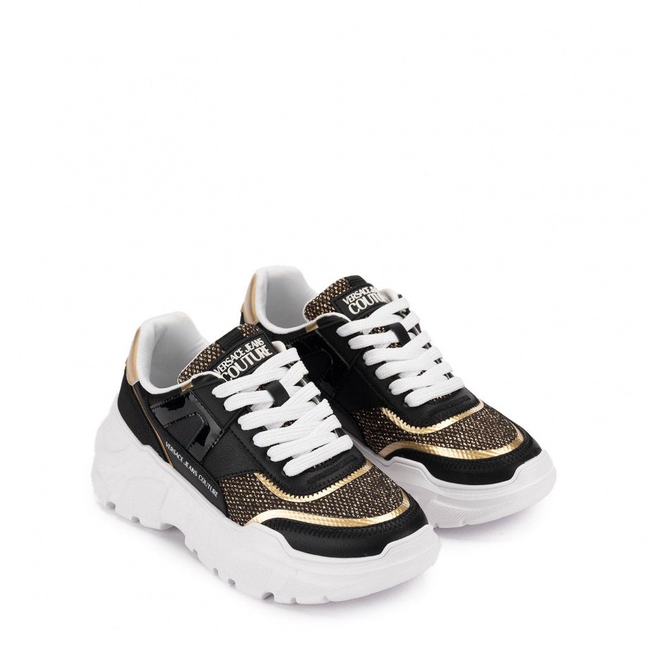 VERSACE JEANS Pantofi sport damă negri - vezi 2