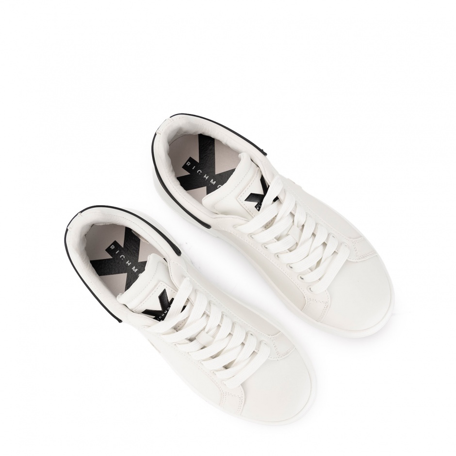 John Richmond Sneakers bărbați albi - vezi 3 - Pepina.ro John Richmond Sneakers bărbați albi - vezi 3