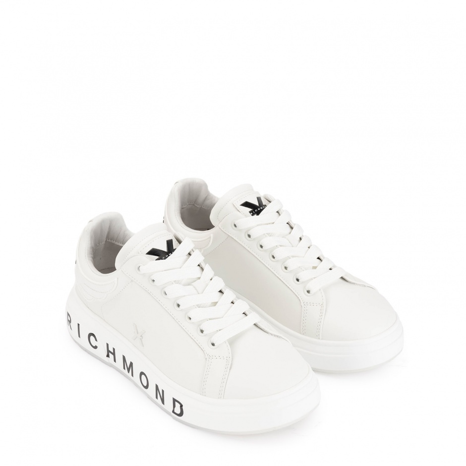 John Richmond Sneakers bărbați albi - vezi 2 - Pepina.ro John Richmond Sneakers bărbați albi - vezi 2