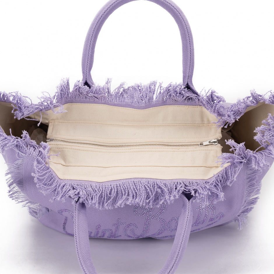 SAINT BARTH Geantă plajă violet - vezi 3