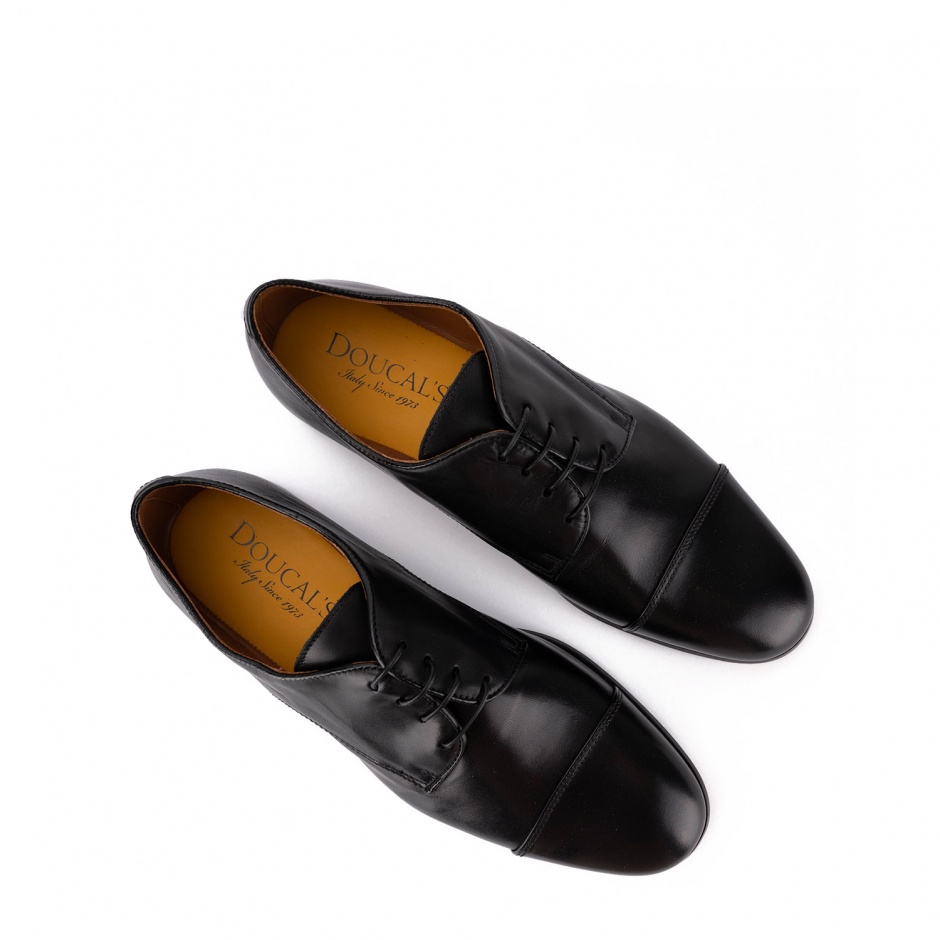 DOUCAL'S Pantofi eleganți de bărbați negri - vezi 3