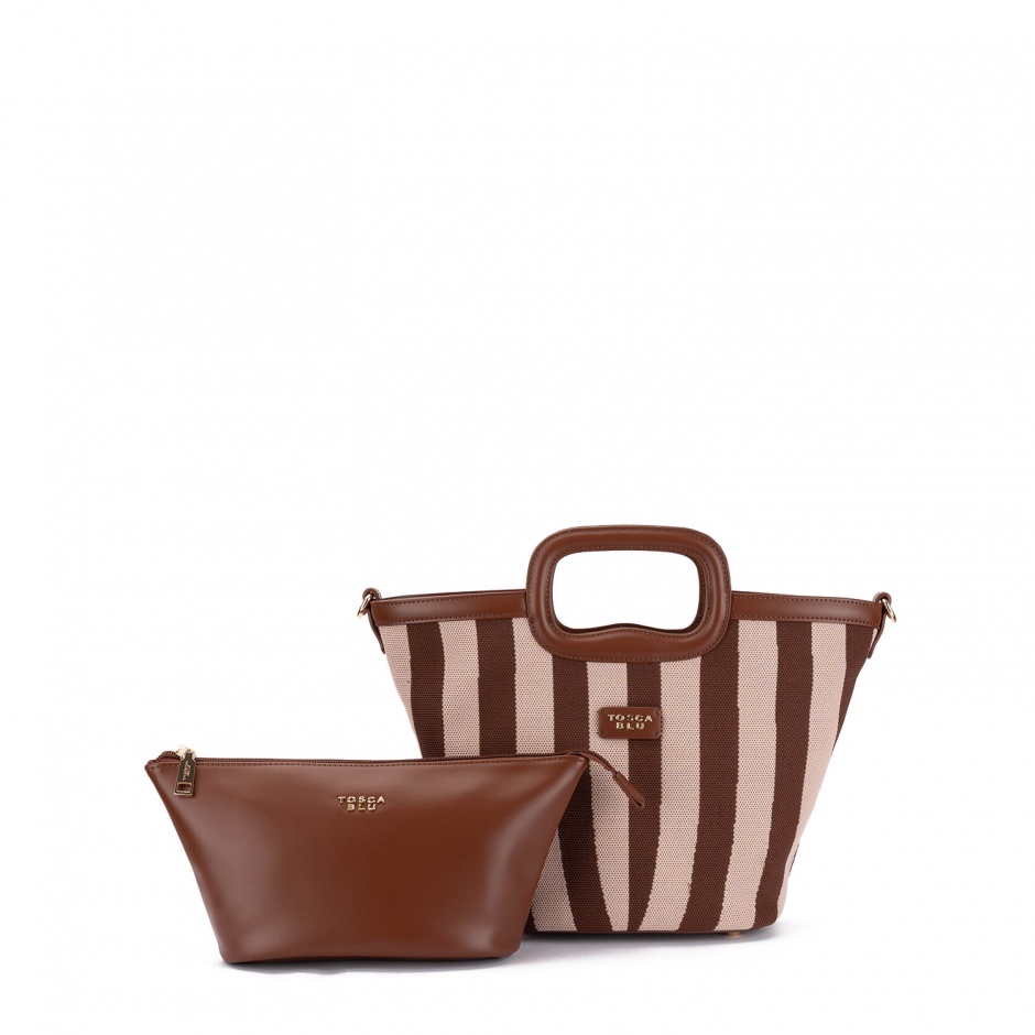 TOSCA BLU Geantă damă în dungi Pantelleria - vezi 4