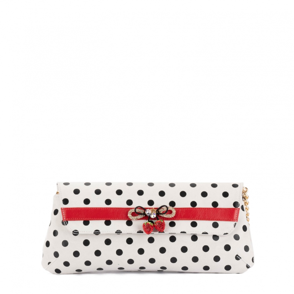 RENZONI Clutch damă cu buline - vezi 1