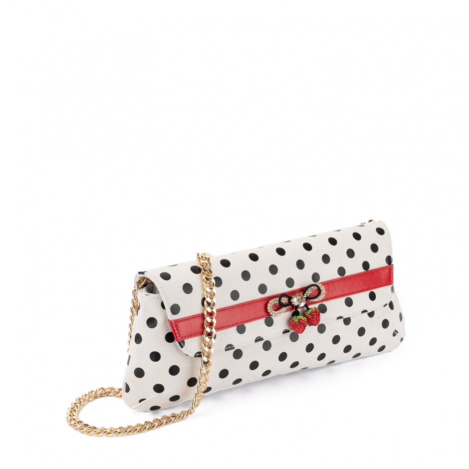 RENZONI Clutch damă cu buline - vezi 2