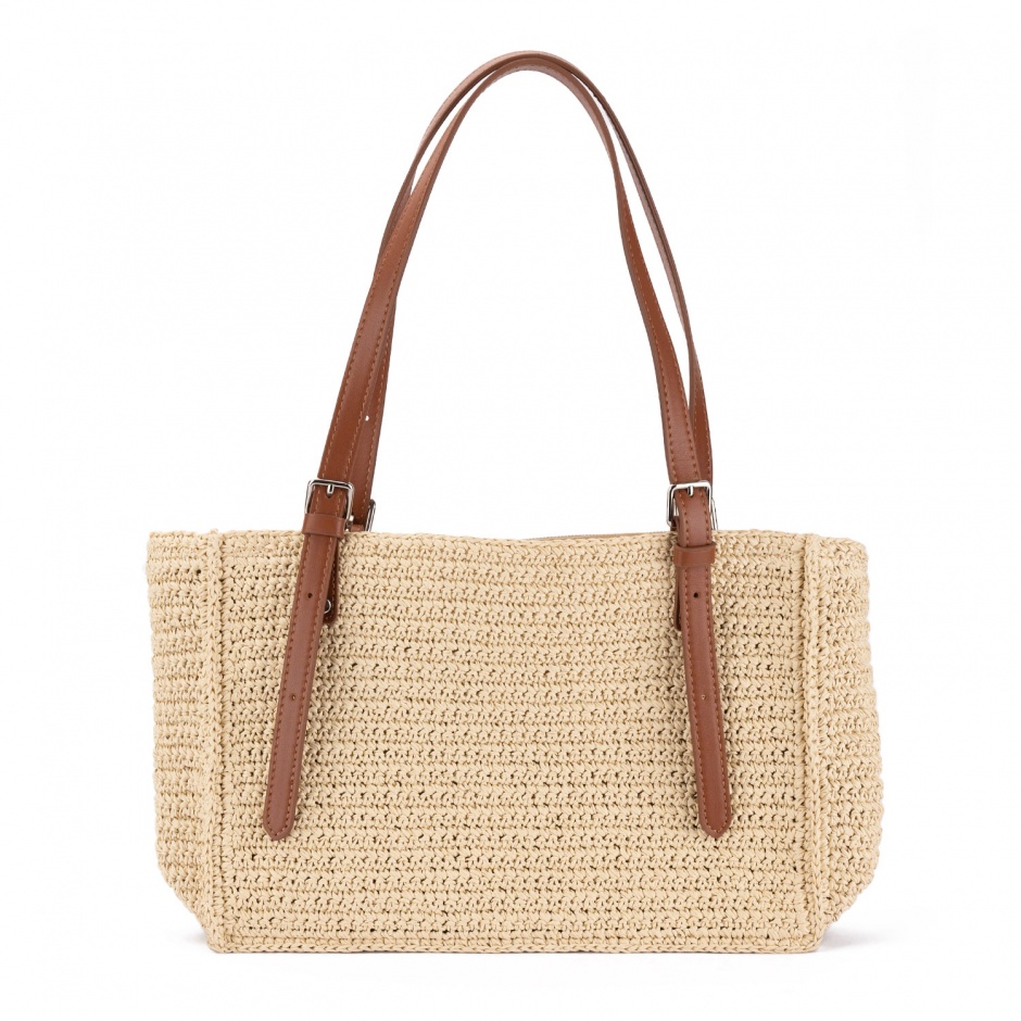 LANCASTER Geantă damă rafia - vezi 1