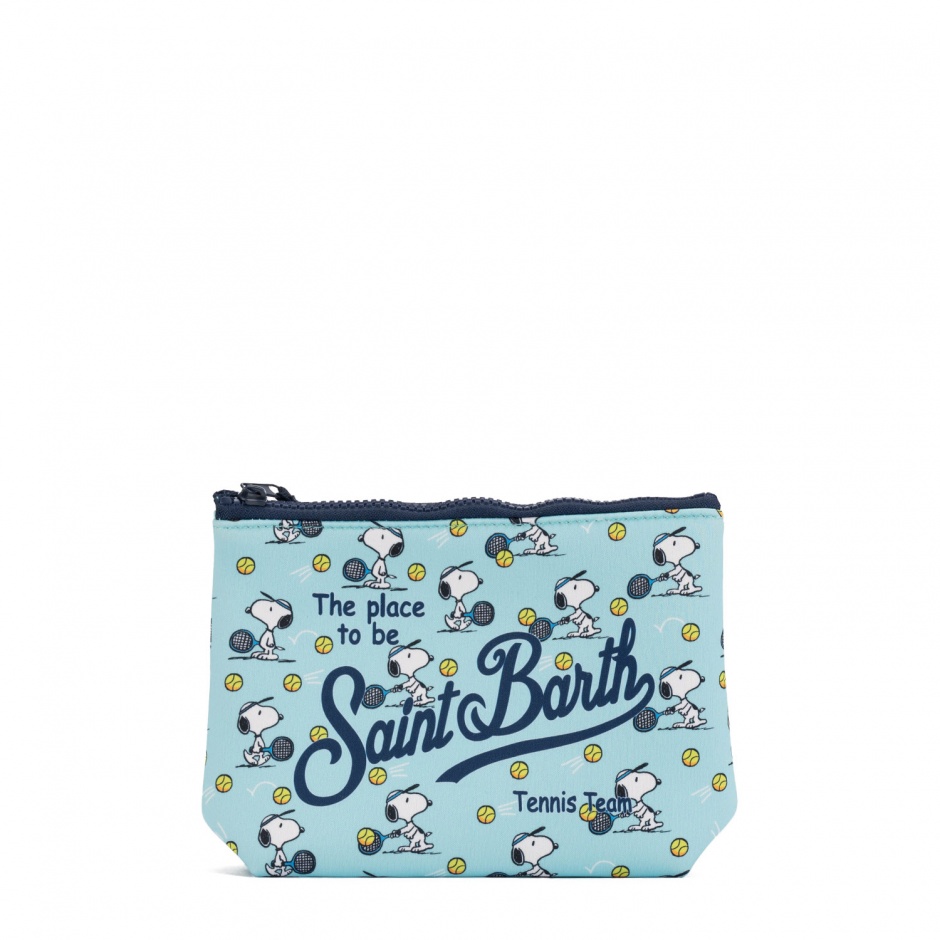 SAINT BARTH Geantă Aline Snoopy tennis game - vezi 1
