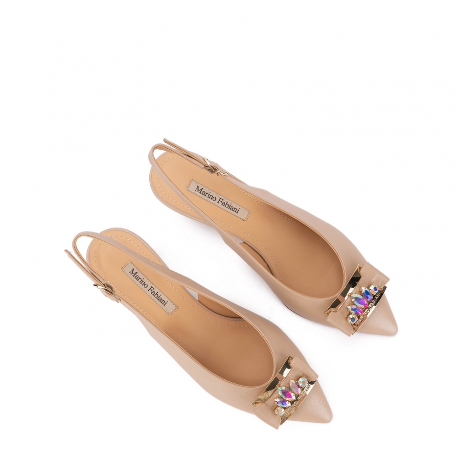 Marino Fabiani Pantofi damă bej - vezi 3