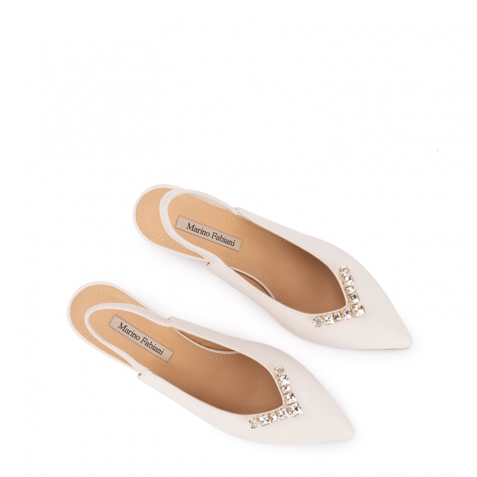 Marino Fabiani Pantofi damă albi - vezi 3