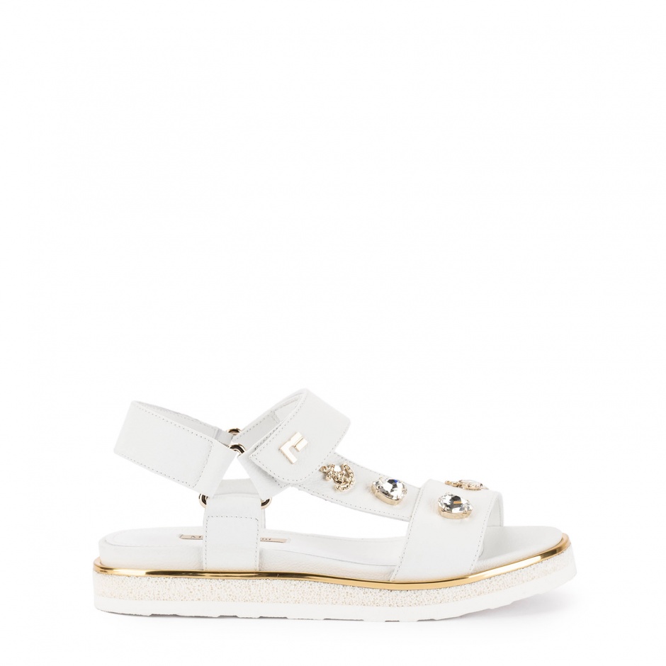 Marino Fabiani Sandale damă albe - vezi 1