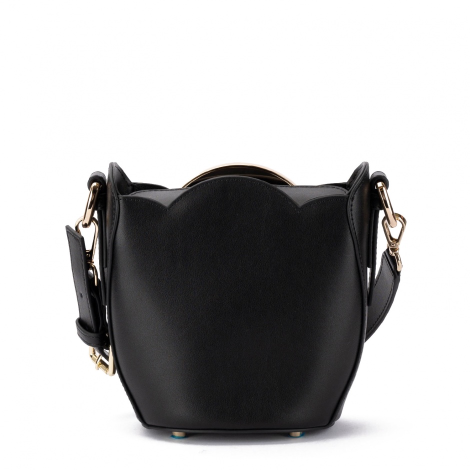 Cromia Geantă damă neagră Melia Bucket - vezi 3