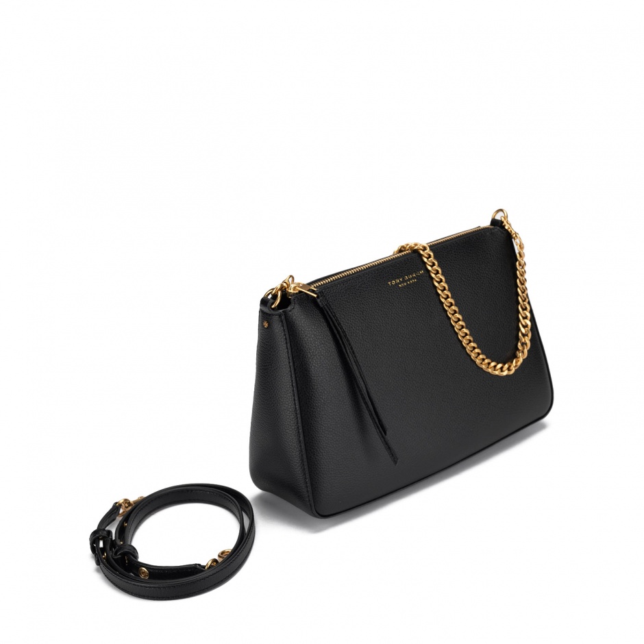 TORY BURCH Geantă neagră damă Perry - vezi 2