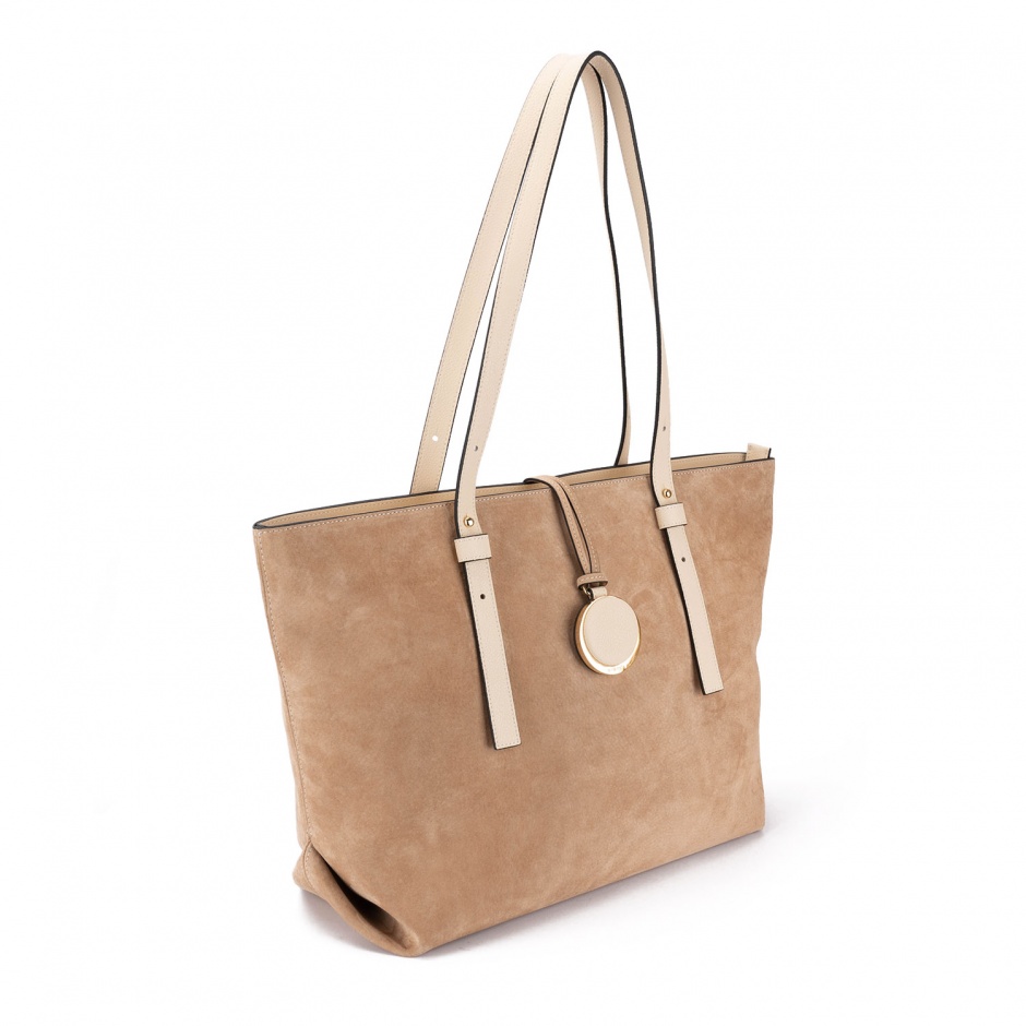 Cromia Geantă damă bej Lucy Shopper - vezi 2